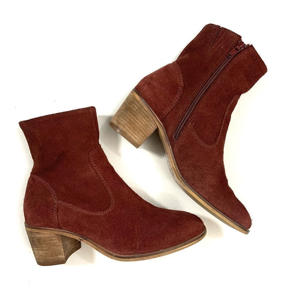 CREVO Suede Ankle Boots